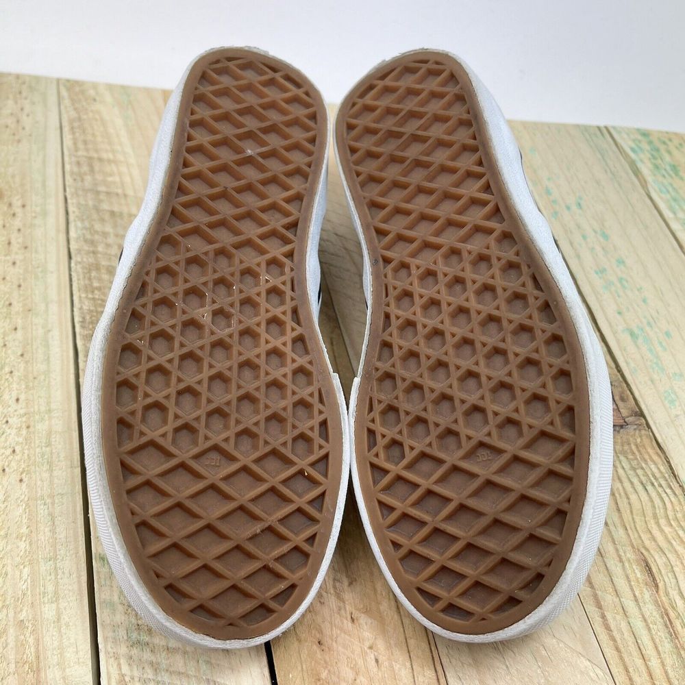 Vans x Sesame Street Classic Slip-On Shoes Youth Size 1 Cookie Monster Sneakers - Picture 7 of 11